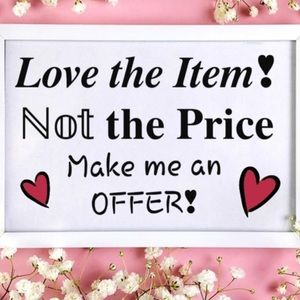 Make the offer and it’s yours